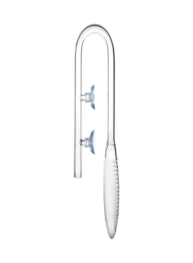 JARDLI Violet Glass Inflow Pipe for Aquarium Planted Tank (17mm for 5/8''(16/22mm) tubing) - Image 1